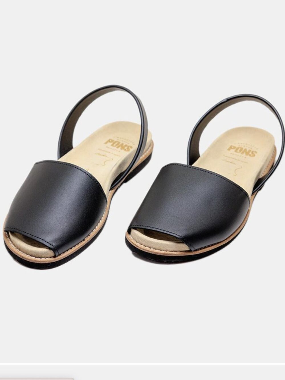 Pons Avarcas Classic Anatomic Black